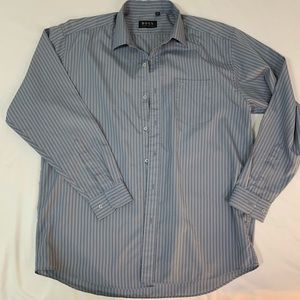 Baby blue Hugo Boss dress shirt